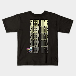 What time is it? Sleep Time Kids T-Shirt